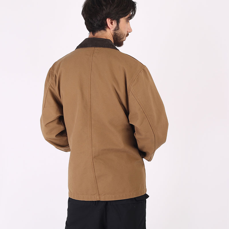 мужская коричневая куртка Carhartt WIP Michigan Coat I026480-hlt brown - цена, описание, фото 8